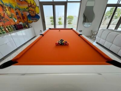 Pool Table & Graffiti Wall