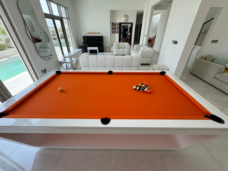 Pool Table & Graffiti Wall