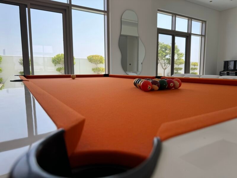 Pool Table & Graffiti Wall